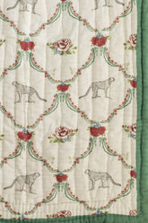 Cheetah El Yapımı Organik Pamuk Çocuk Yatak Örtüsü - uniqlooms.com